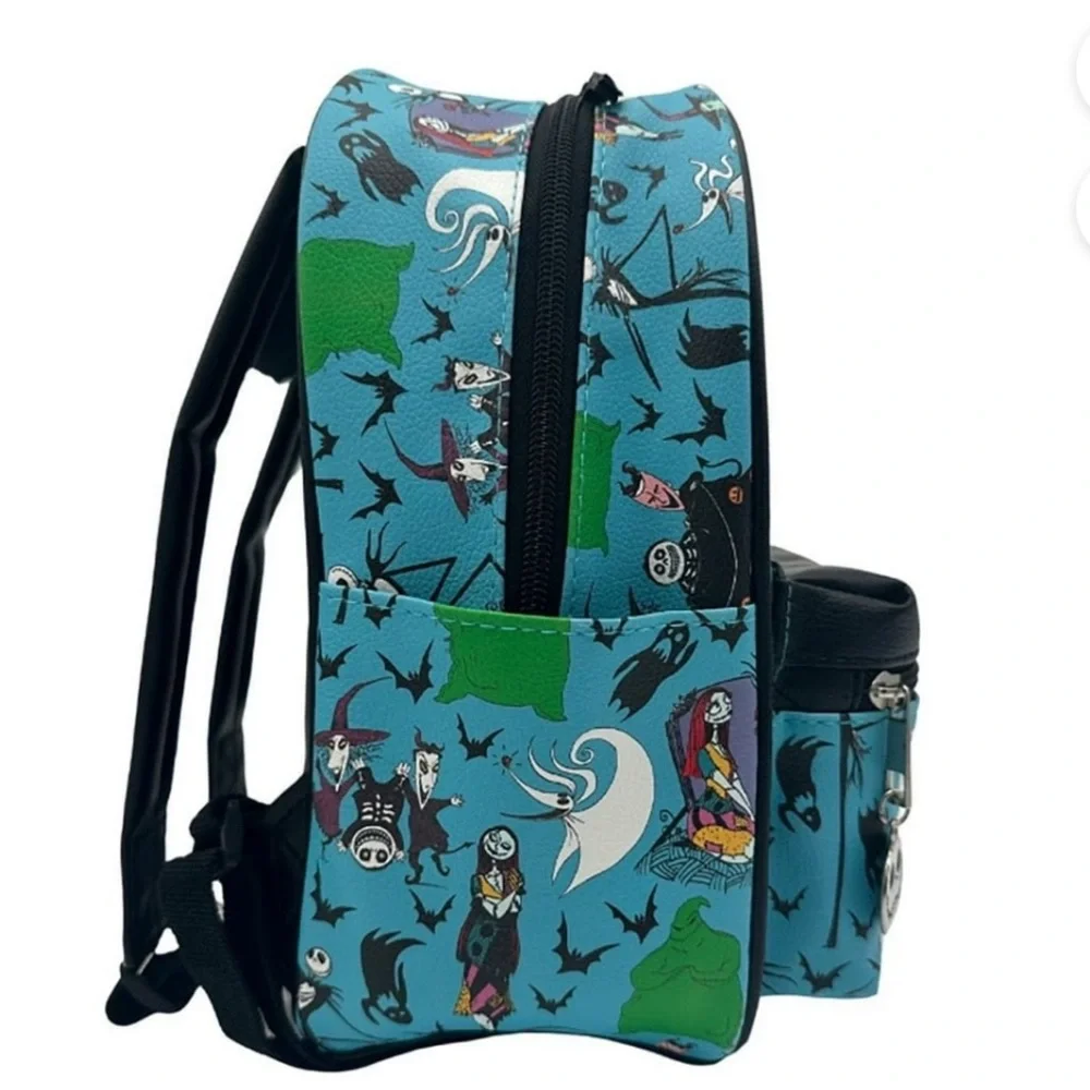 New Licensed Nightmare before Christmas  Mini Backpack Faux pebble leather